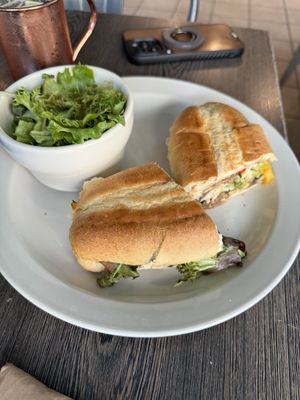 Vegan panini  at Kayak Kafe - Broughton in Savannah