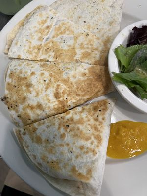 Tofu & Veg Quesadilla   at Kayak Kafe - Broughton in Savannah