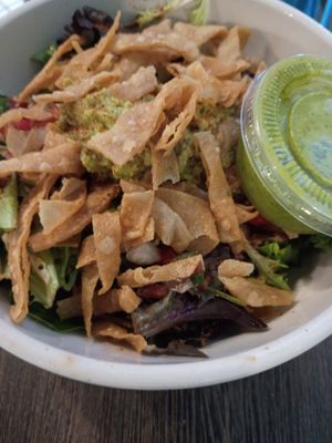 Vegan Taco Bowl at Kayak Kafe - Broughton in Savannah