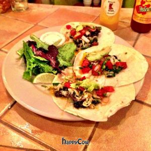 black bean tacos  at Kayak Kafe - Broughton in Savannah