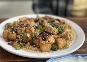 Sesame Stir-fry at Morning Glory Cafe in Eugene