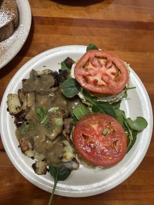 Breakfast sandwichh  at Morning Glory Cafe in Eugene