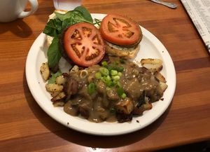 Happy Morning Sandwich at Morning Glory Cafe in Eugene