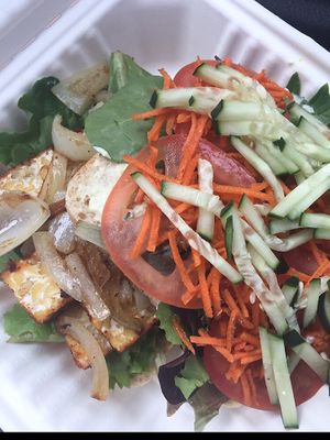 Cajun Tempeh Sandwich at Morning Glory Cafe in Eugene