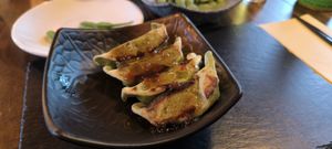 Veggie/vegan gyoza at Tomita Sushi - Maybe closed in Isle Of Skye