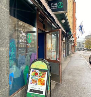 Exterior at Thai Vegan Kitchen in Helsinki