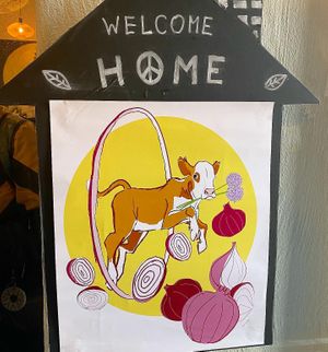 Always supporting the good causes at Thai Vegan Kitchen in Helsinki