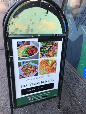 Relocated in Kamppi! at Thai Vegan Kitchen in Helsinki