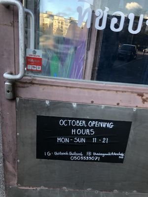 Open all week along! at Thai Vegan Kitchen in Helsinki