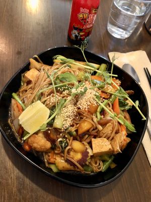 Phat thai  at Thai Vegan Kitchen in Helsinki