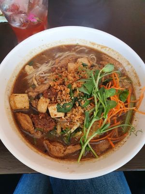 Boat noodles at Thai Vegan Kitchen in Helsinki
