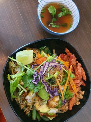 House special at Thai Vegan Kitchen in Helsinki