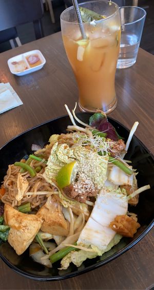Vegan Pad Thai   at Thai Vegan Kitchen in Helsinki