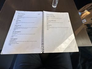 Menu   at Thai Vegan Kitchen in Helsinki