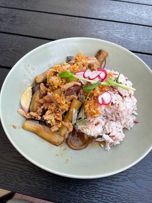 Stir fried rice   at Thai Vegan Kitchen in Helsinki