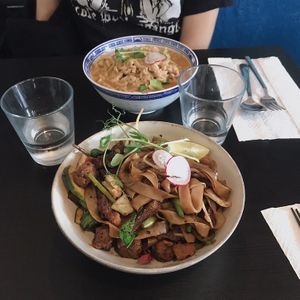 Noodles at Thai Vegan Kitchen in Helsinki