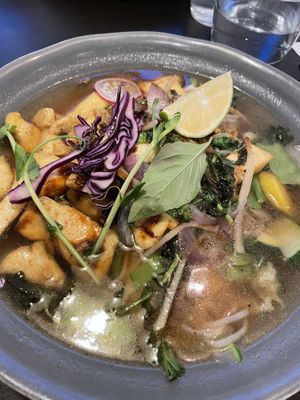 pho soup  at Thai Vegan Kitchen in Helsinki