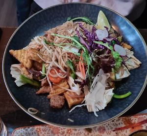 Pad thai at Thai Vegan Kitchen in Helsinki