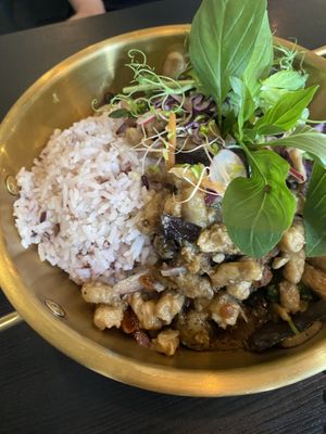 Eggplant   at Thai Vegan Kitchen in Helsinki
