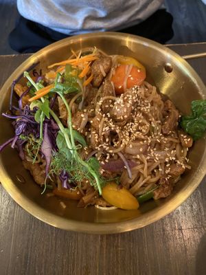 pad thai  at Thai Vegan Kitchen in Helsinki