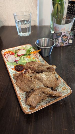 You need to try the grilled vegan beef at Thai Vegan Kitchen in Helsinki
