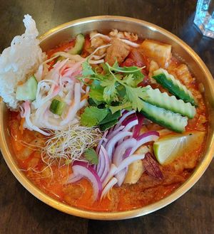 Tasted amazing and portions were big at Thai Vegan Kitchen in Helsinki