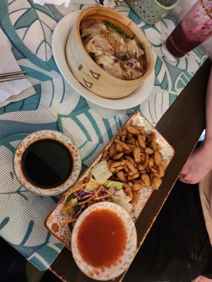 Appetizers at Thai Vegan Kitchen in Helsinki