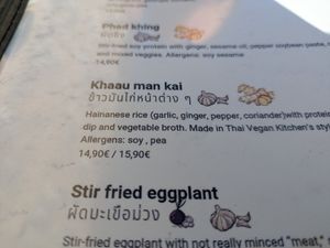  at Thai Vegan Kitchen in Helsinki
