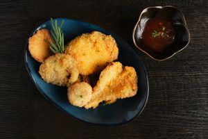 Exotic Mushroom Tempura    
 at Saffron in Las Vegas