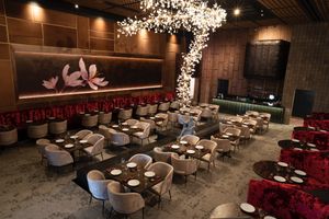 Inside  at Saffron in Las Vegas