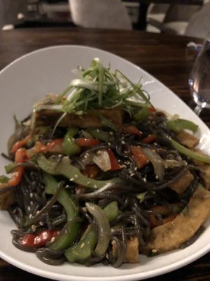 Singapore noodles at Saffron in Las Vegas