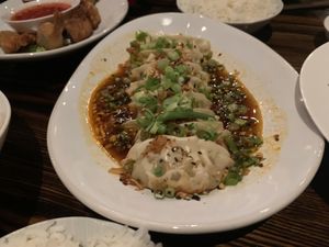 Gyros, sauce was ok  at Saffron in Las Vegas