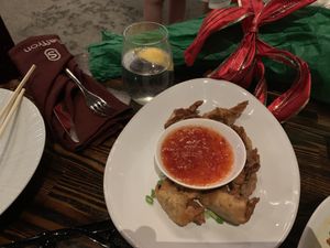 Mushrooms, oh yum   at Saffron in Las Vegas