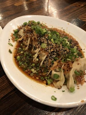 Gyoza   at Saffron in Las Vegas