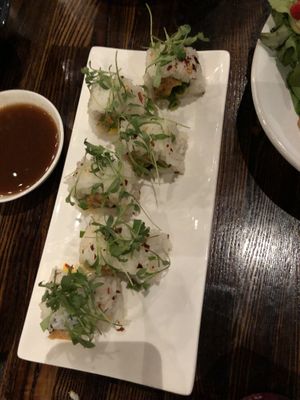 Lobster mango roll  at Saffron in Las Vegas