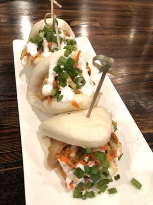 Mushroom bao   at Saffron in Las Vegas