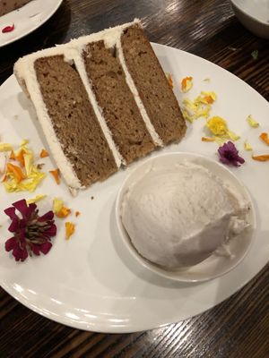 Chai cake   at Saffron in Las Vegas