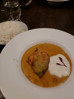 Curry at Saffron in Las Vegas