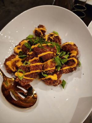 Bang bang cauliflower   at Saffron in Las Vegas