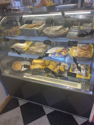 Amazing selection of homemade desserts at Golden Burro in Leadville