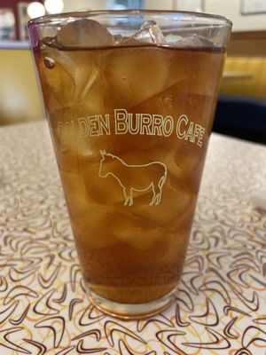 70s vibe countertops  at Golden Burro in Leadville