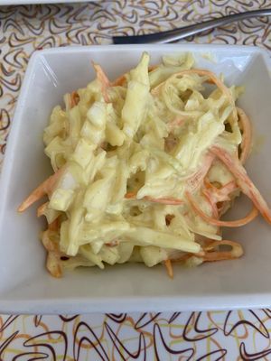 Cole slaw  at Golden Burro in Leadville