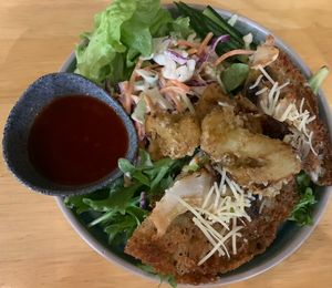 Deep fried mushrooms  at Vega Cafe in Vologda