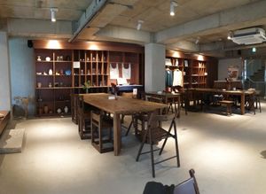 2nd floor table seating at Sunny House - 써니브레드 in Seoul