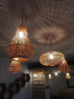 Decoration inside at ChayArt in Berlin