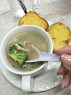 Mushroom Soup at i Vege in Johor Bahru