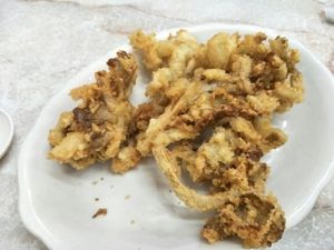 Grey mushroom at i Vege in Johor Bahru