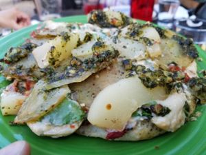 number 1 vegan  at Pizza Research Institute in Eugene