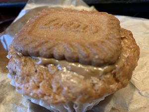 Biscoff cupcake   at Honeymans of Bowburn in Durham