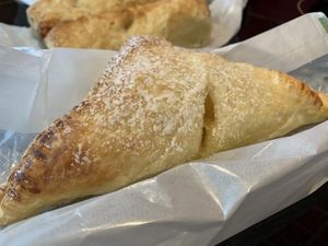 Apple turnover   at Honeymans of Bowburn in Durham